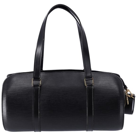 Louis Vuitton Soufflot Epi Handbag M52222 Black + Pouch - Picture 7 of 7